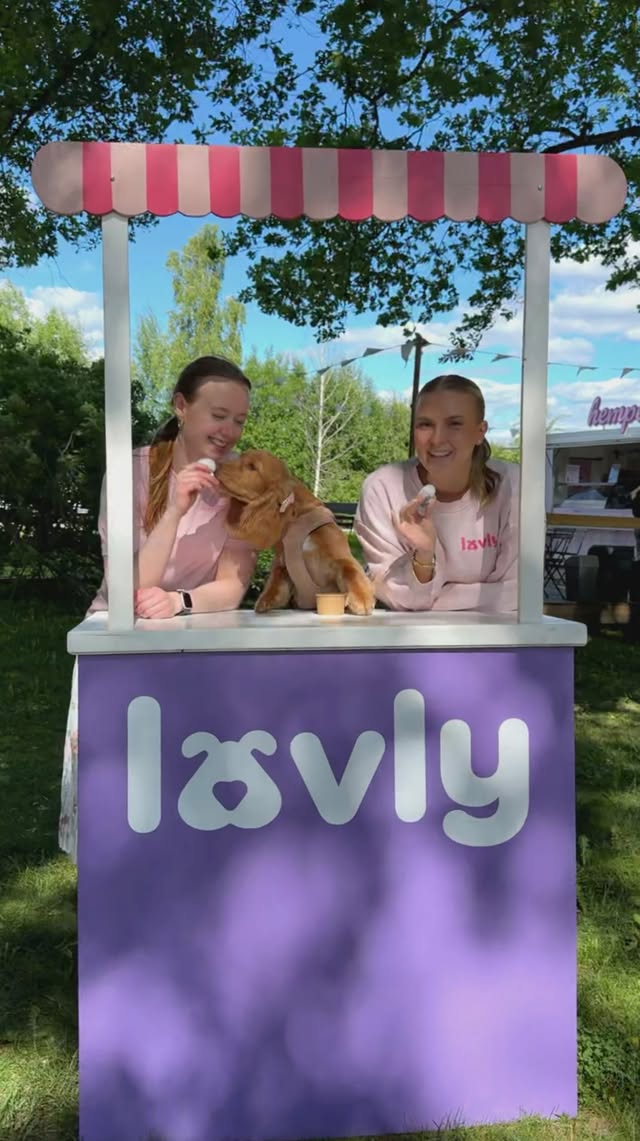 Hempee & Lavly koirajäätelöyhteistyö -video